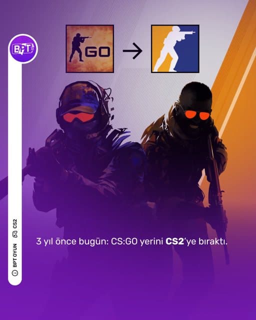 CS:GO’yu özlüyor musunuz? CS2’yi ilk ne zaman oynadınız?